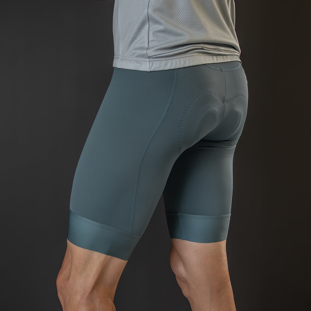 Standard Bib Short (Steel Blue)