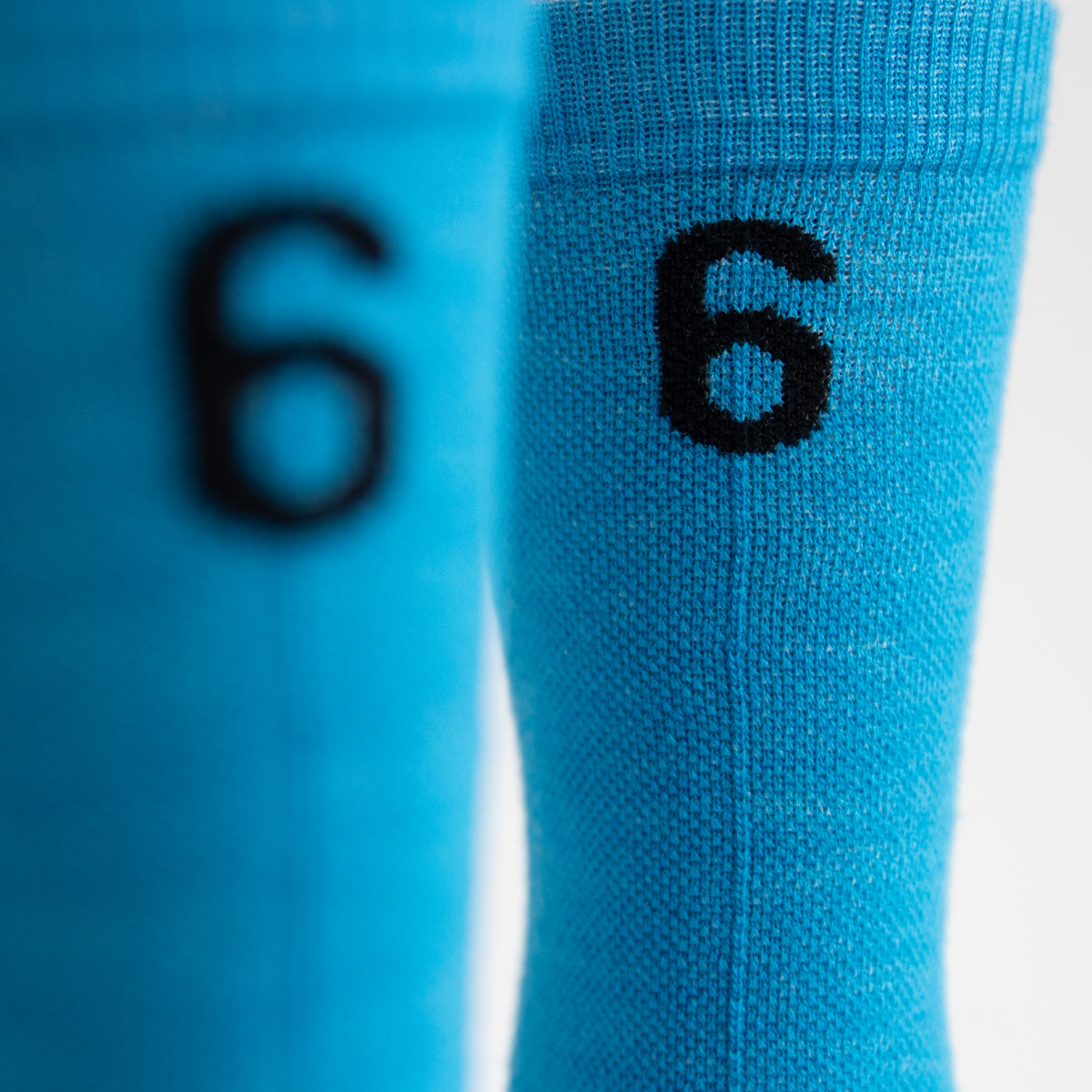 Standard Socks (Wool) (Cyan)