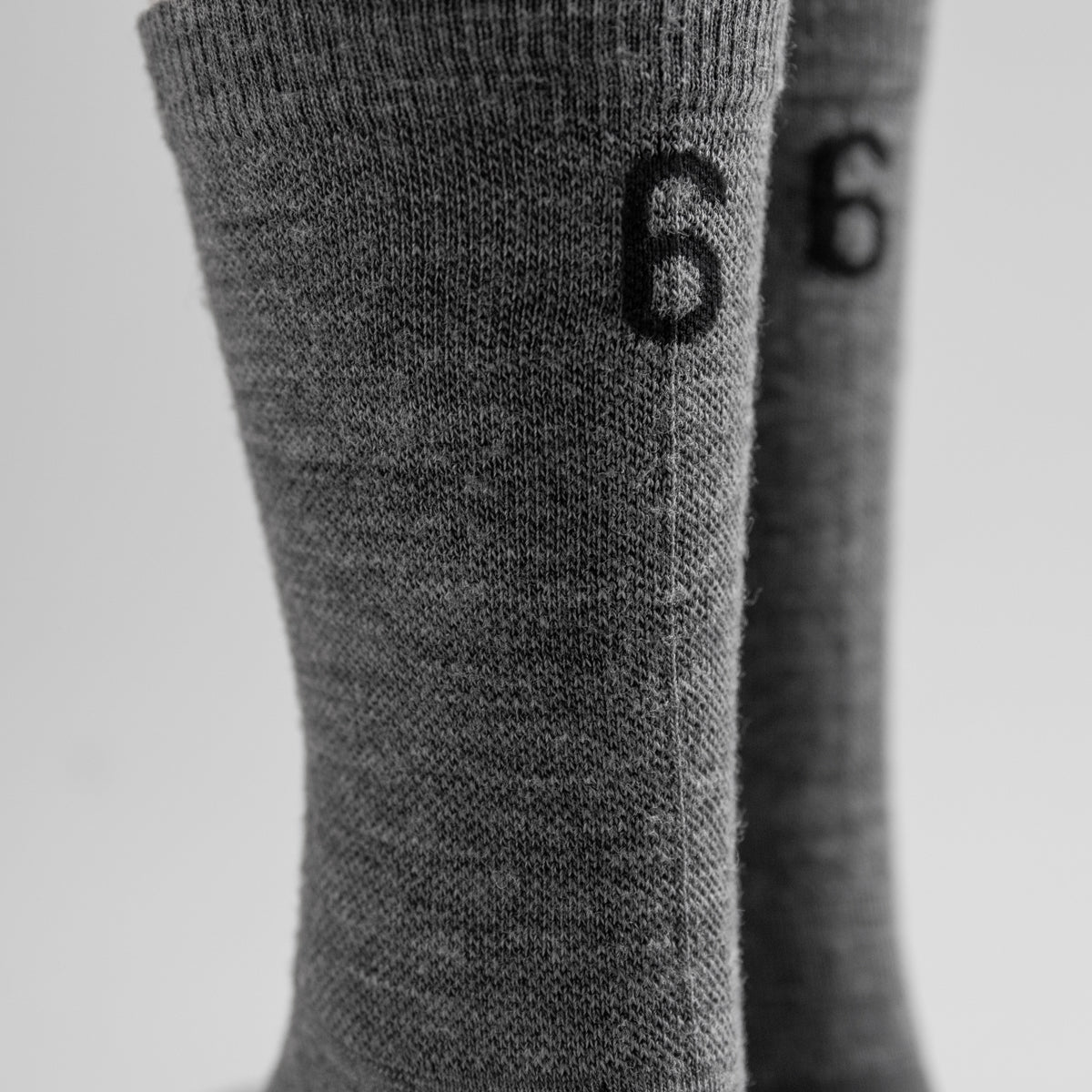 Standard Socks (Gray) (Wool)