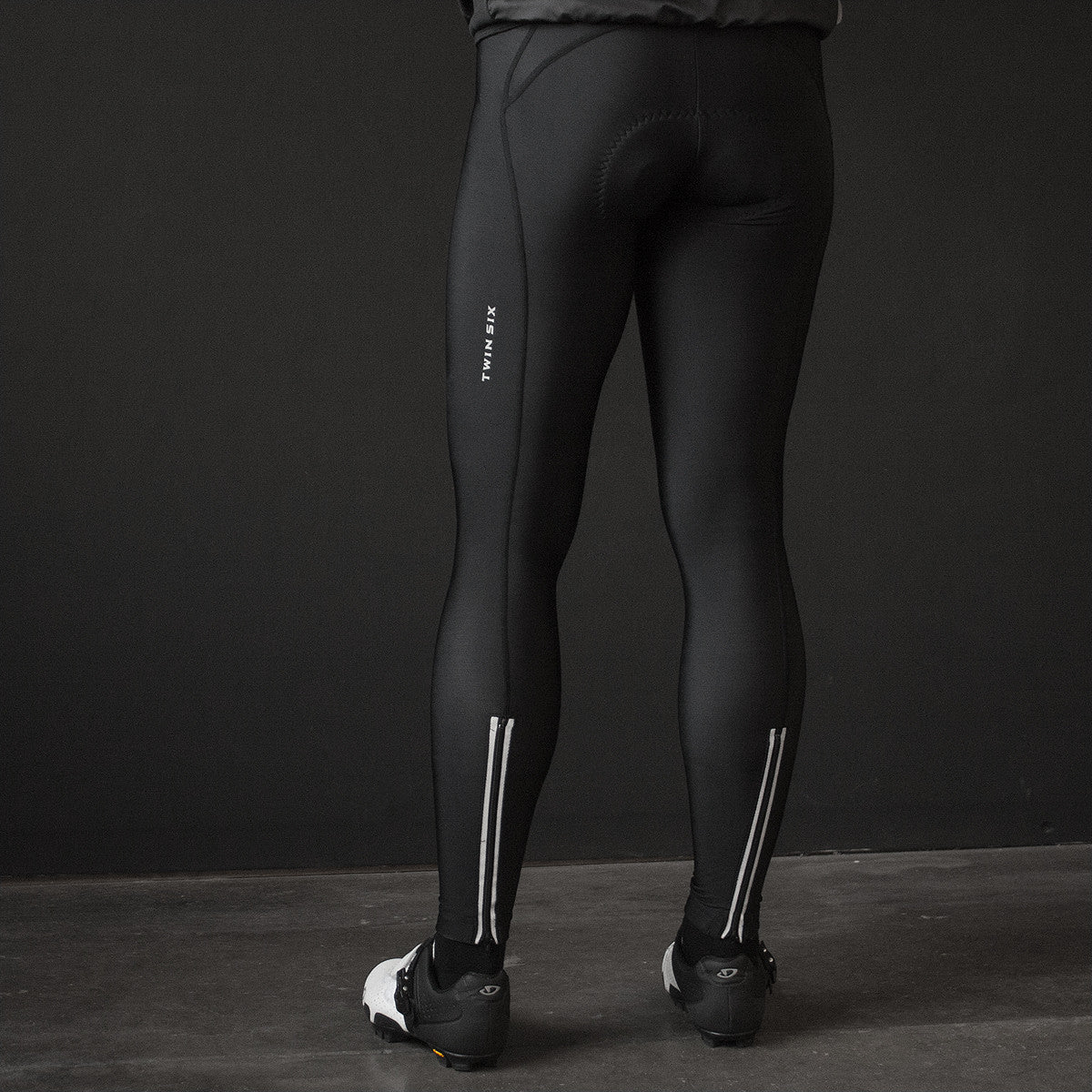 Twin Cycle Gear Black Cycling Bib Pants - XS unisex, Women's